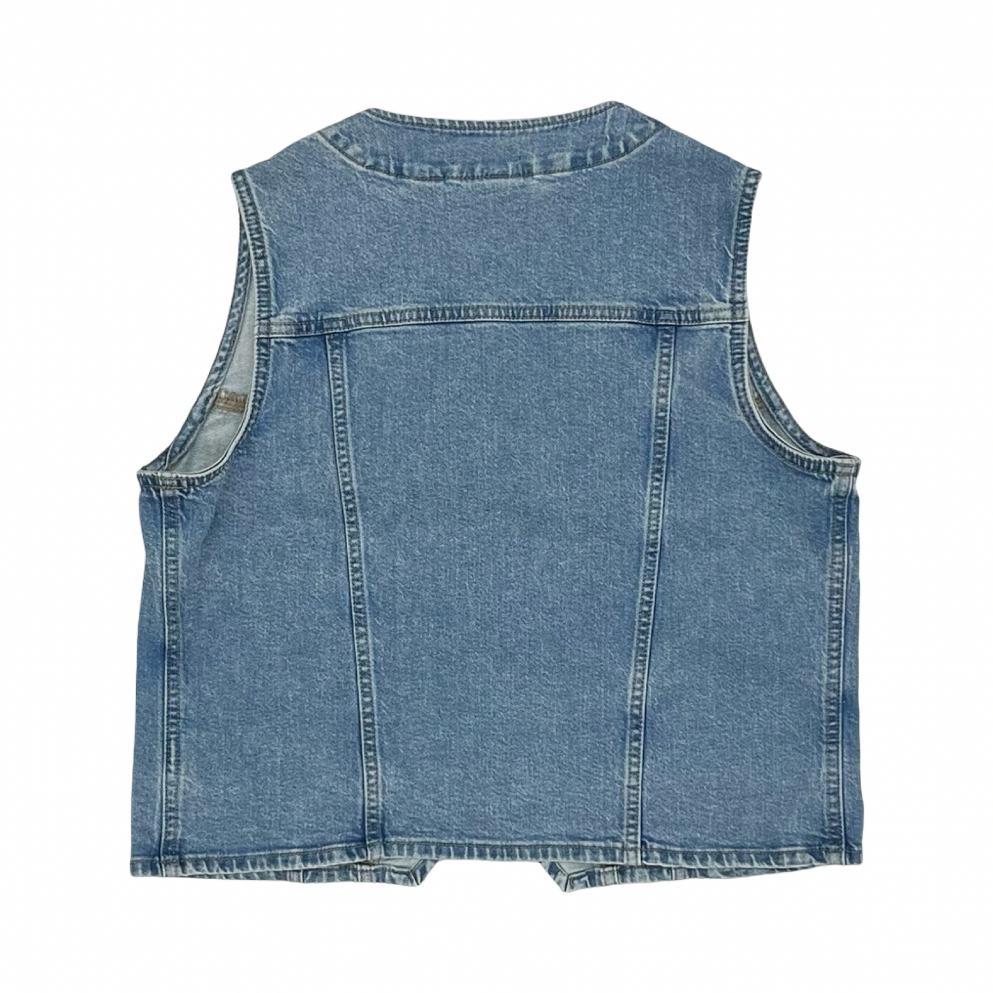 Vest Other By Universal Thread In Blue Denim, Size:L