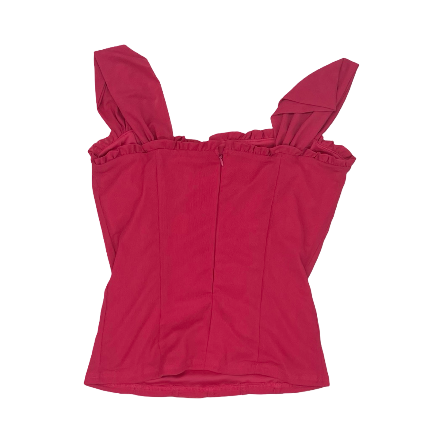 Blouse Sleeveless By Willow & Root In Pink, Size:M