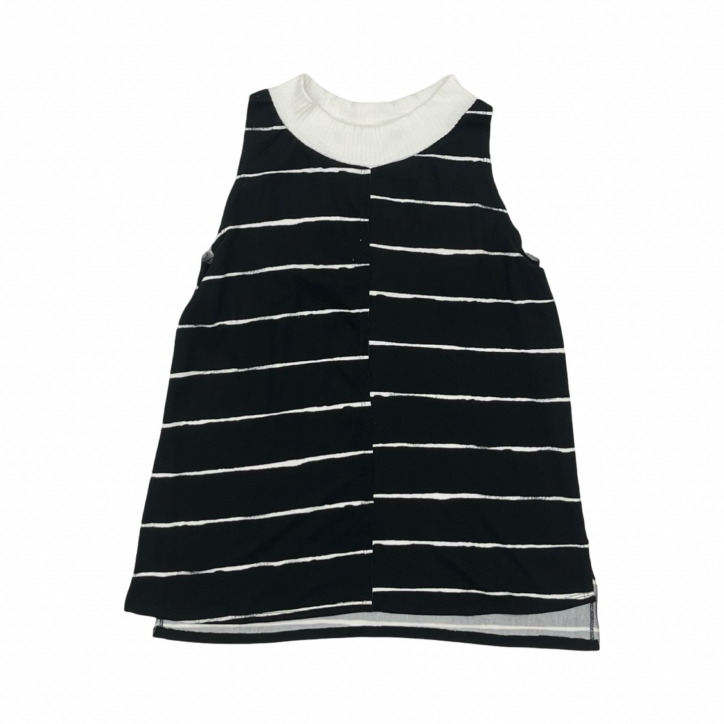 Top Sleeveless By Ces Femme In Black & White, Size:S