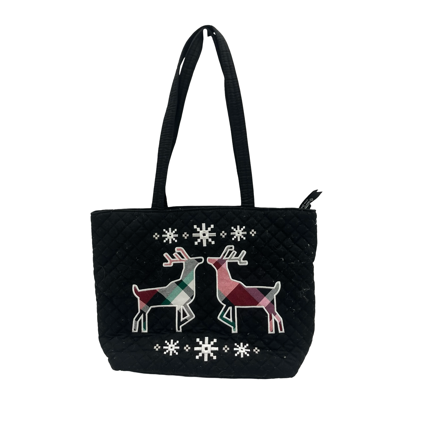 Handbag By Vera Bradley In Black, Size:Medium