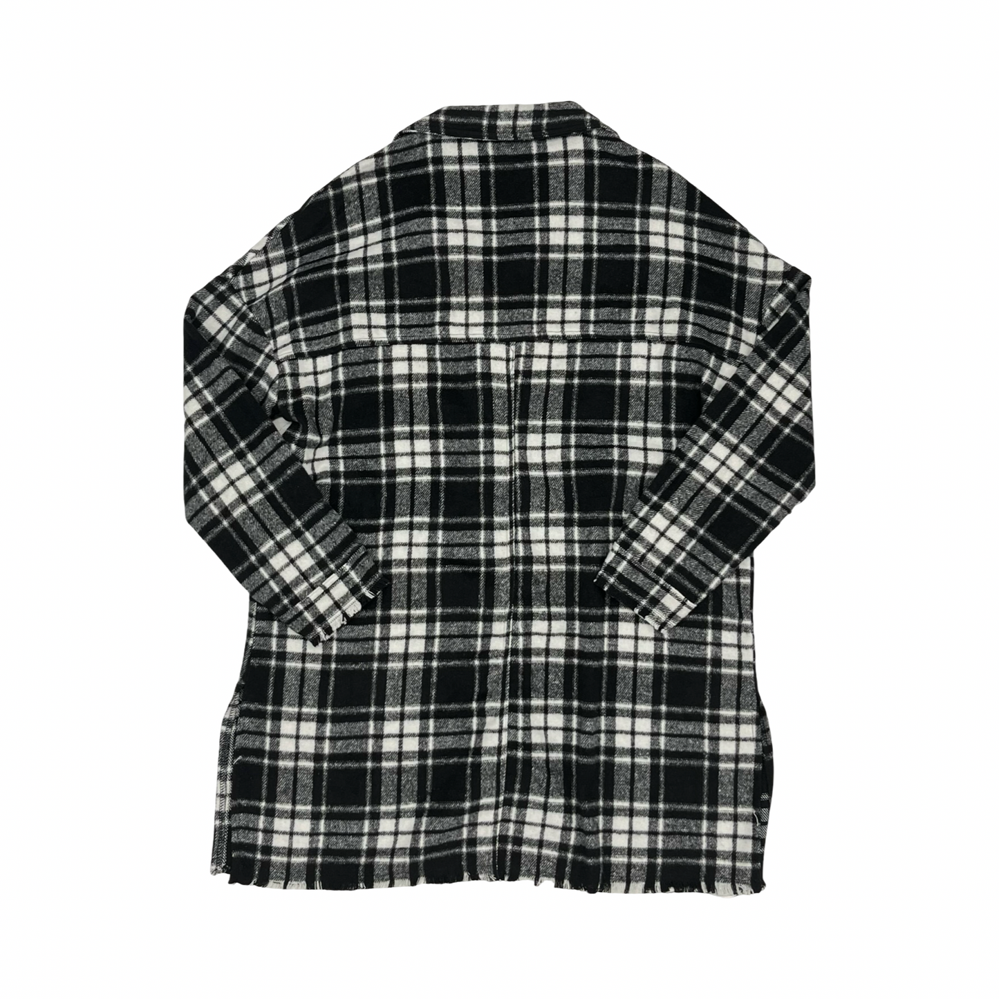 Jacket Shirt By Hyfve In Black & White, Size:S