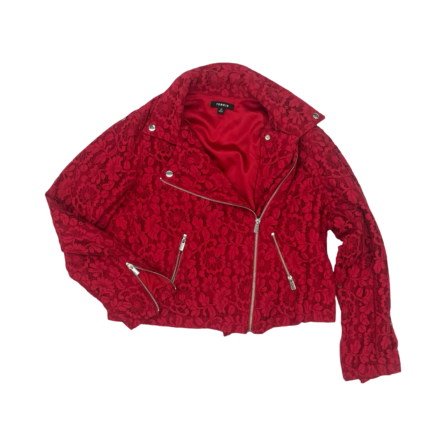 Jacket Other By Torrid In Red, Size:L