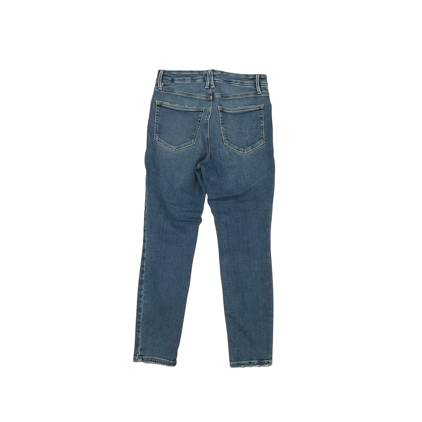 Jeans Skinny By Good American In Blue Denim, Size:8