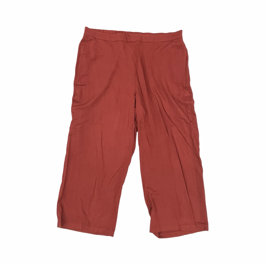 Pants Wide Leg By Old Navy In Red, Size:3X