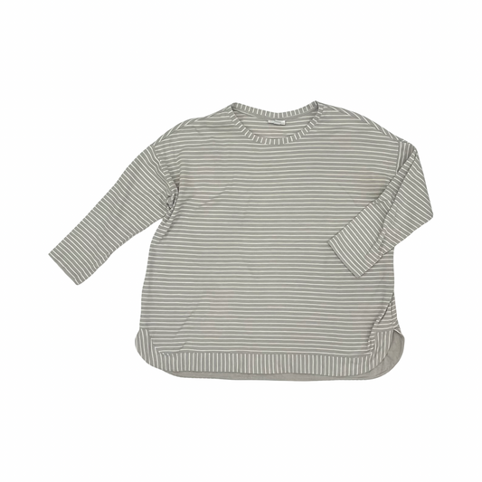 Top Ls By J. Jill In Grey, Size:Xlp