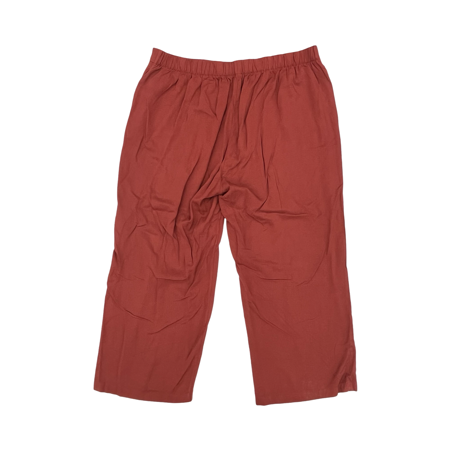 Pants Wide Leg By Old Navy In Red, Size:3X