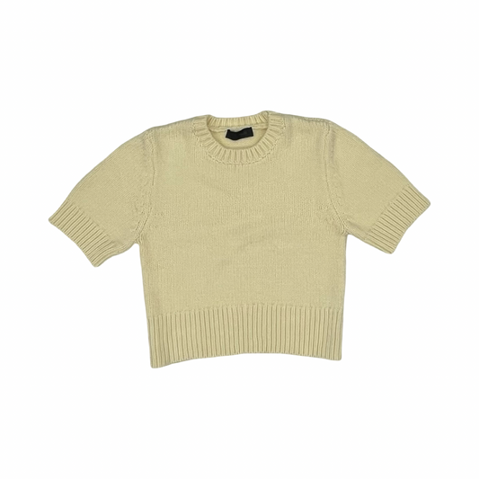 Sweater Ss By Zara In Cream, Size:L