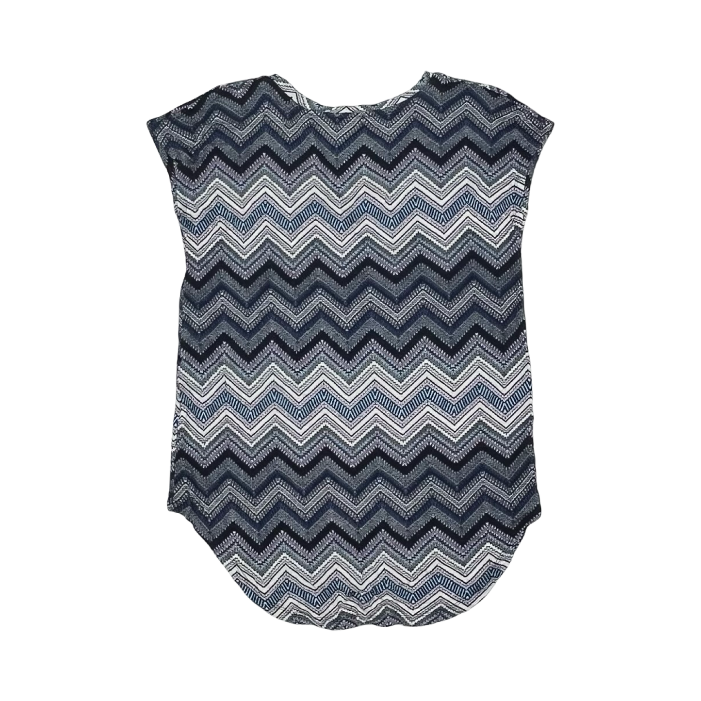 Dress Casual Short By Tacera In Blue & White, Size:M
