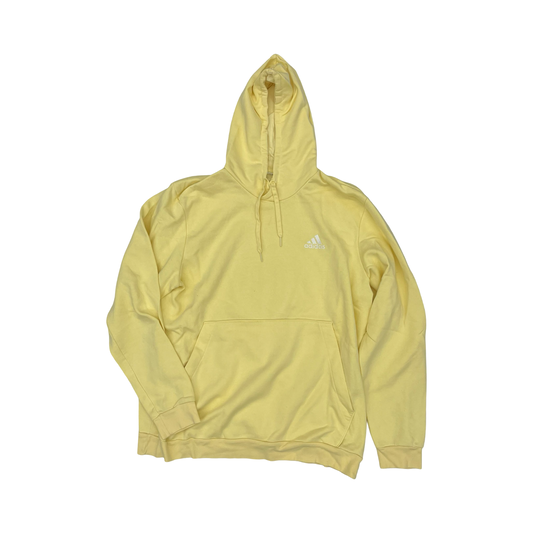 Athletic Sweatshirt Hoodie By Adidas In Yellow, Size:Xxl
