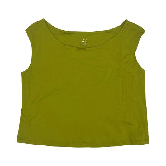 Tank Top By A New Day In Green, Size:Xxl