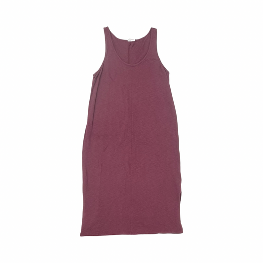 Dress Casual Midi By Gap In Purple, Size:L