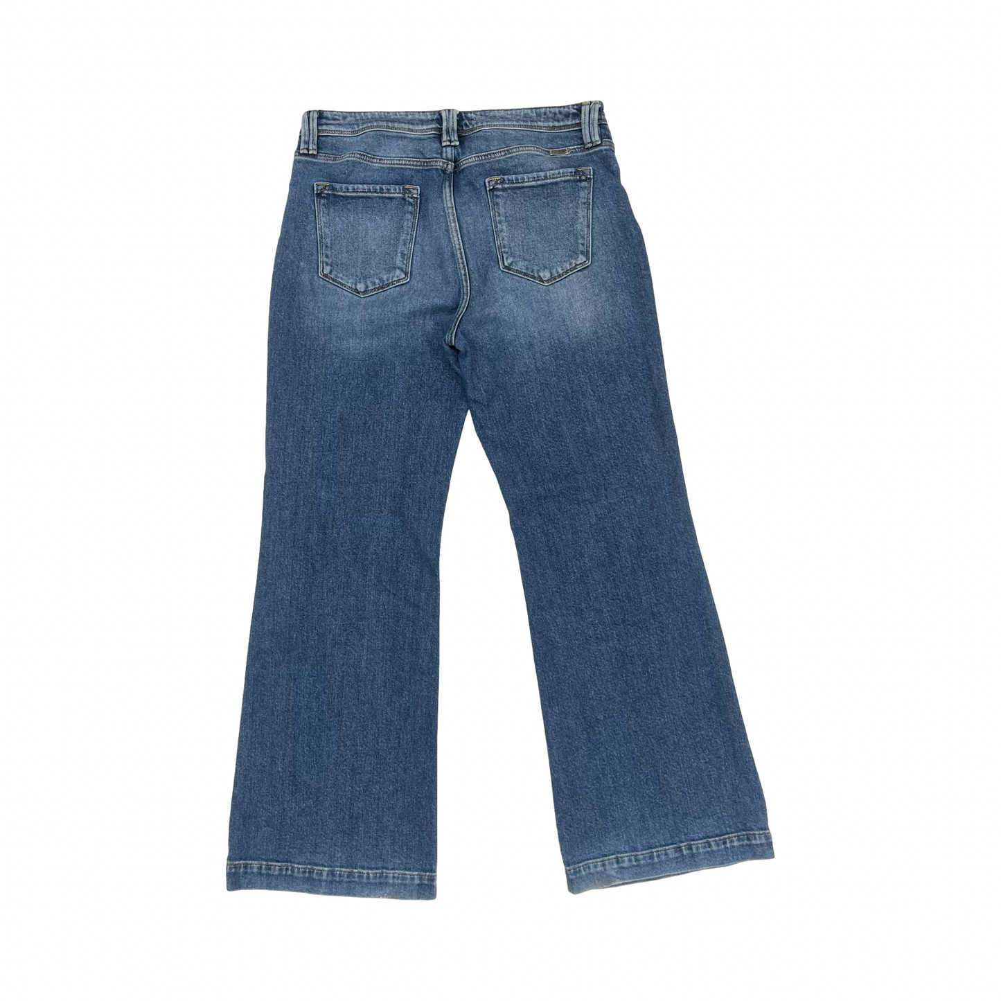 Jeans Boot Cut By Kancan In Blue Denim, Size:12