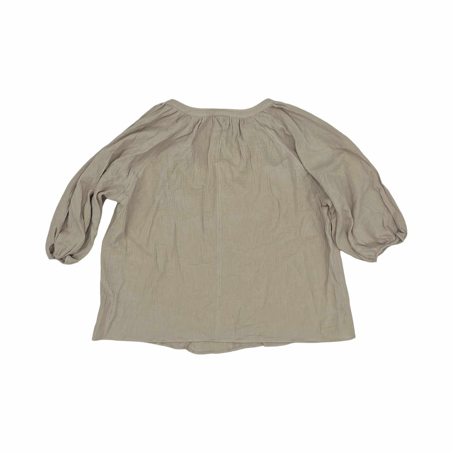 Blouse Ls By Torrid In Brown, Size:1X