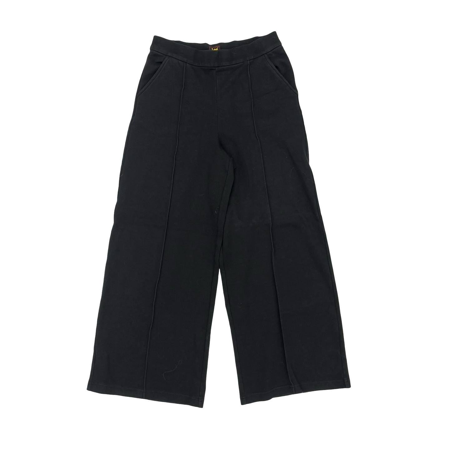 Pants Wide Leg By Lee In Black, Size:L
