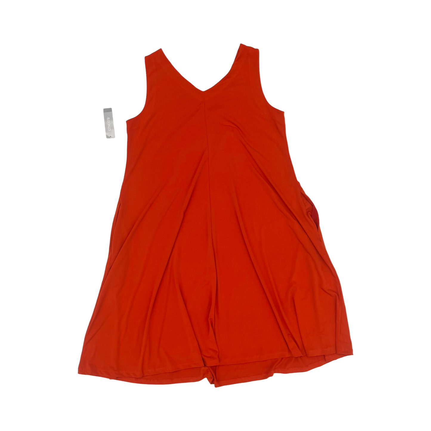 Dress Work By Chicos In Orange, Size:L