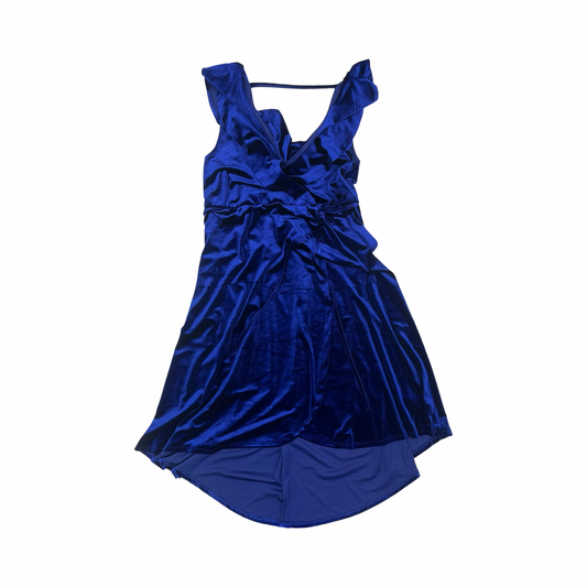 Dress Party Short By Torrid In Blue, Size:1X