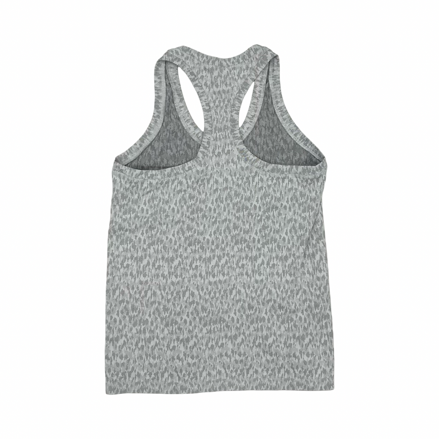 Athletic Tank Top By Athleta In Grey & White, Size:M