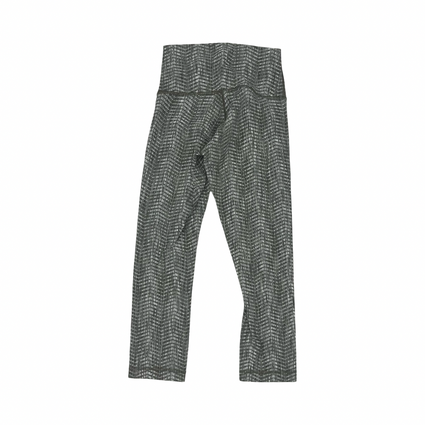 Athletic Leggings Capris By Lululemon In Green, Size:S