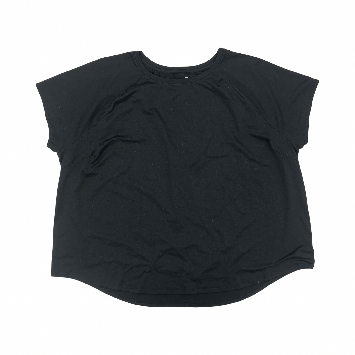 Athletic Top Ss By All In Motion In Black, Size:4X