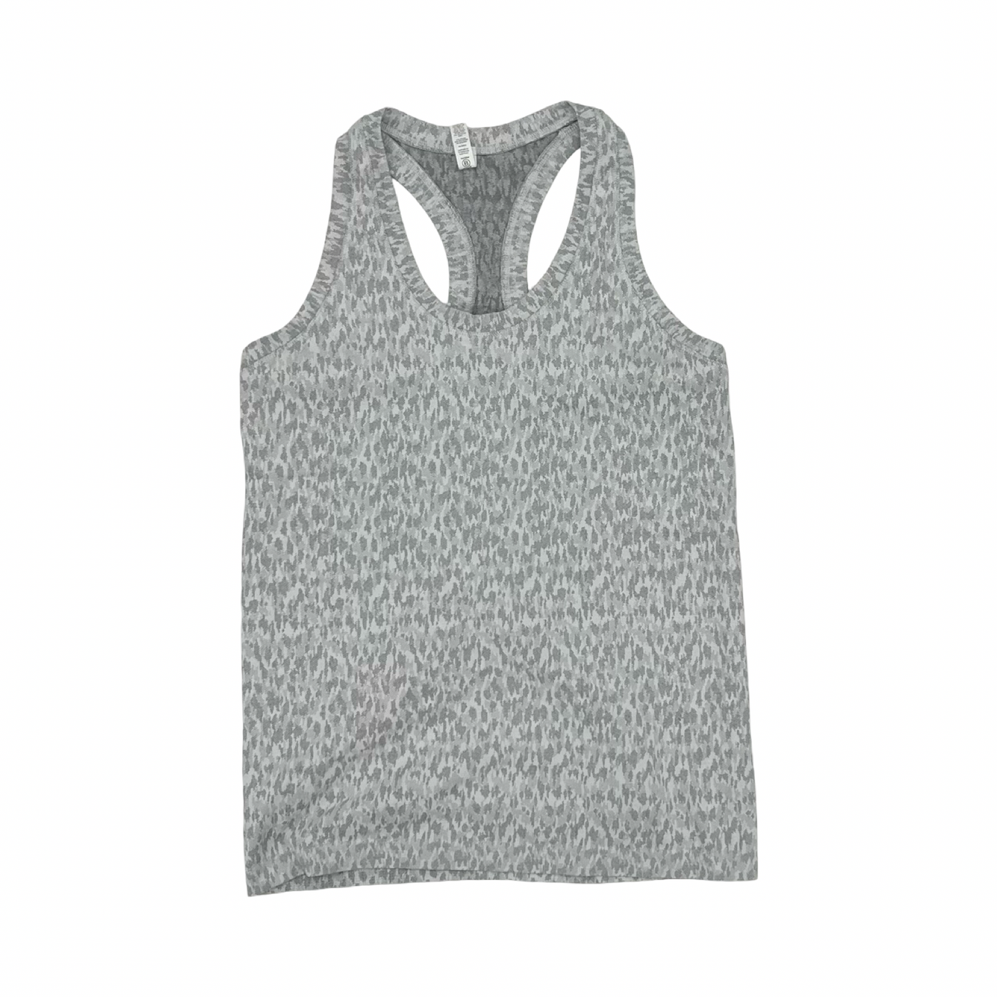 Athletic Tank Top By Athleta In Grey & White, Size:M