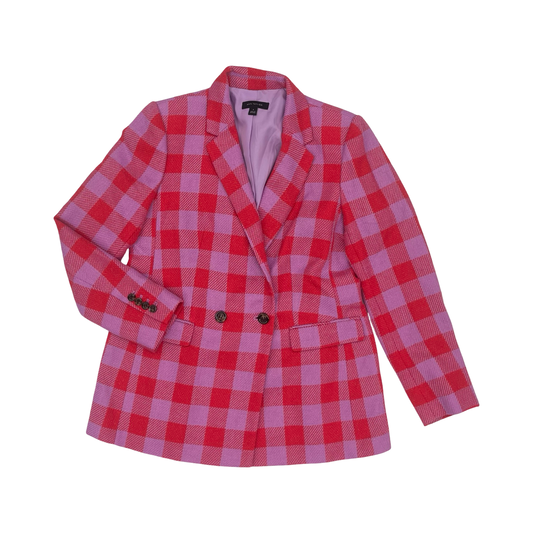Blazer By Ann Taylor In Pink & Purple, Size:M