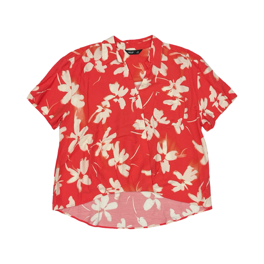 Top Ss By Simply Vera In Orange, Size:Xl