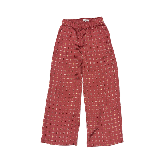 Pants Wide Leg By Loft In Red, Size:Xs