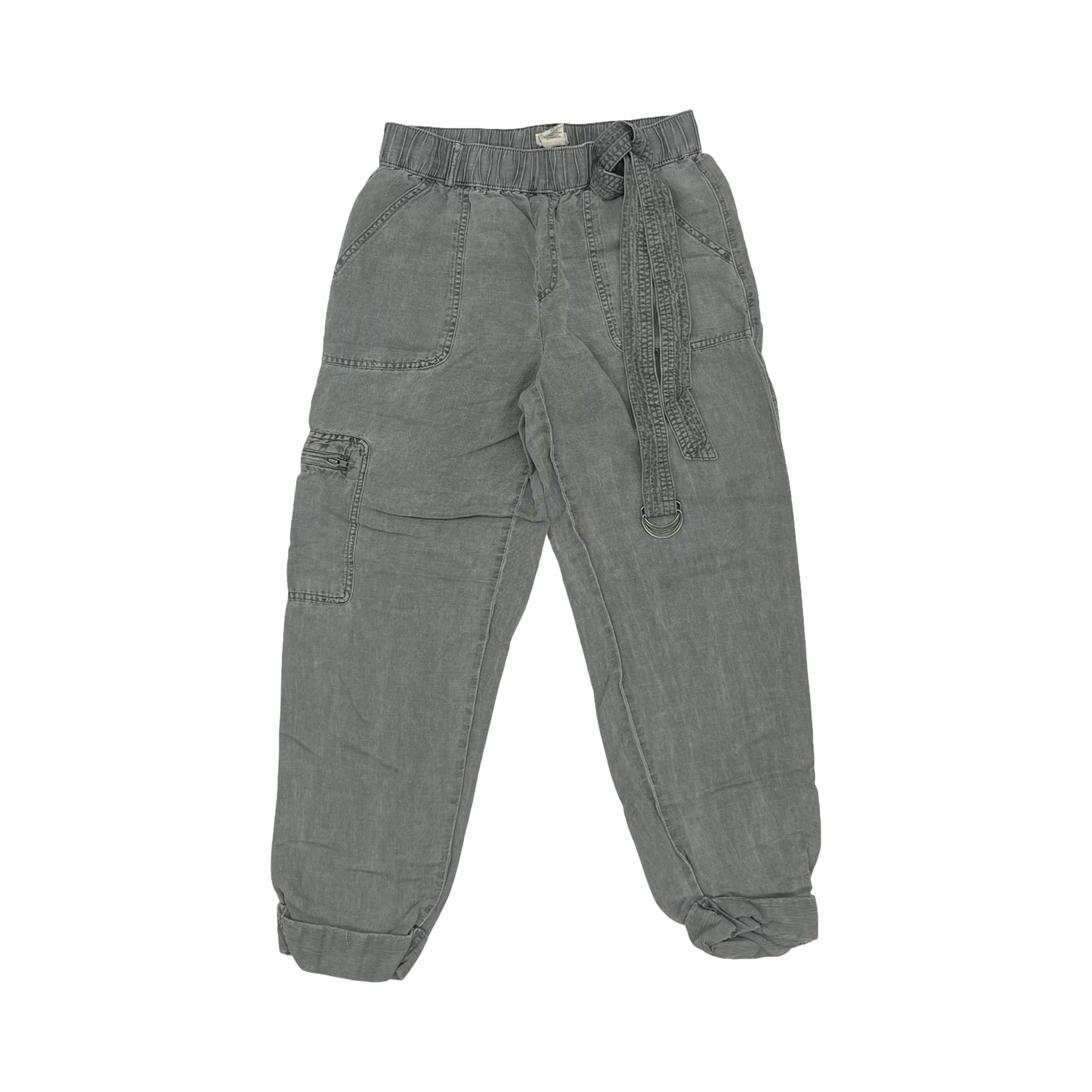 Pants Cargo & Utility By Nicole Miller In Grey, Size:S