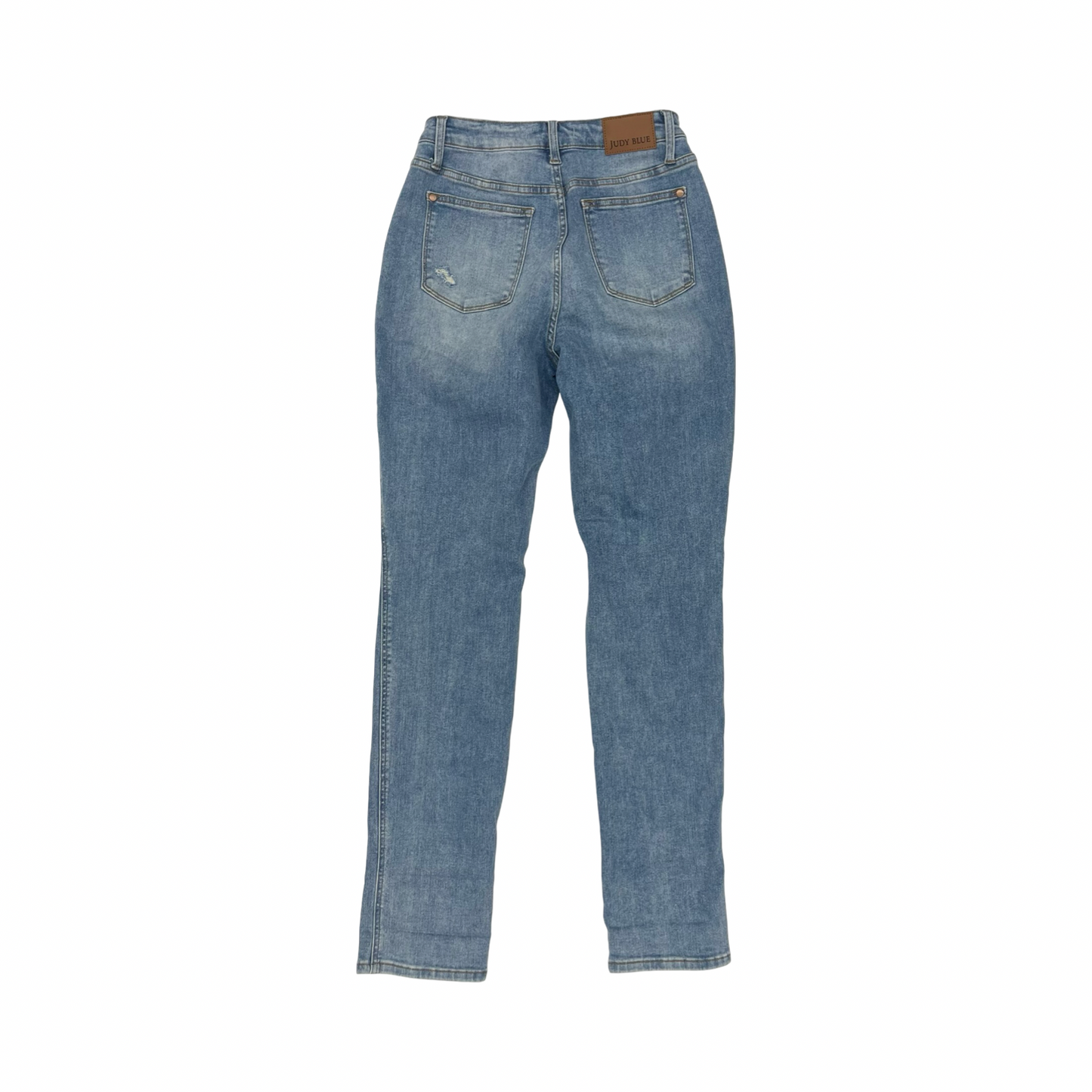 Jeans Boyfriend By Judy Blue In Blue Denim, Size:8