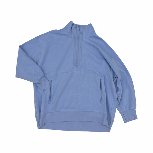 Athletic Sweatshirt Collar By Old Navy In Blue, Size:2X
