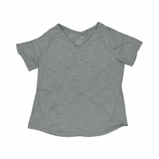 Top Ss By Terra & Sky In Grey, Size:2X