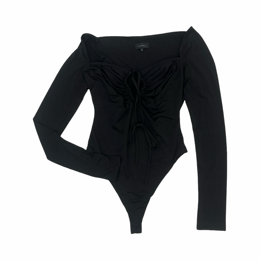 Bodysuit By Clothes Mentor In Black, Size:M