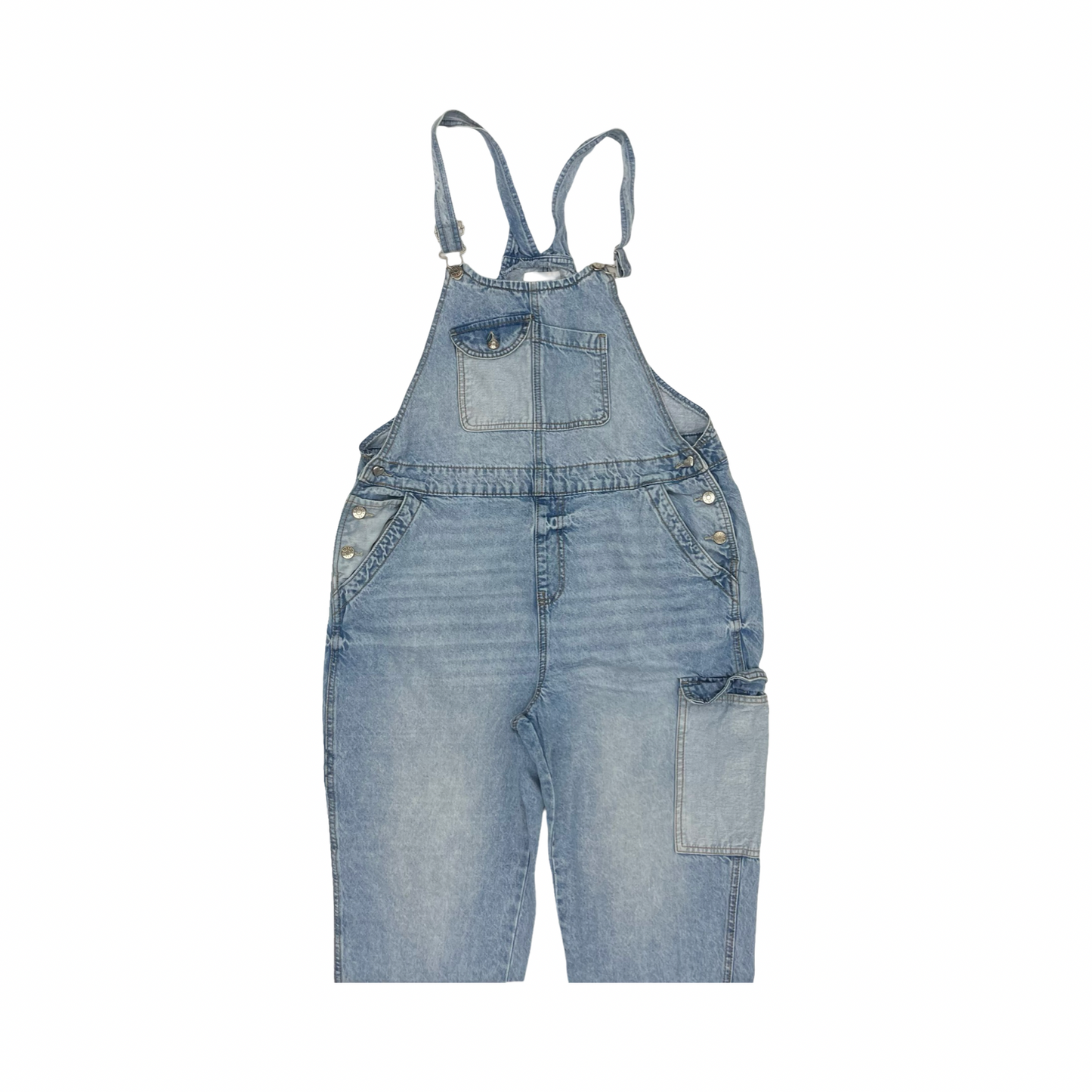 Overalls By Celebrity Pink In Blue Denim, Size:Xl