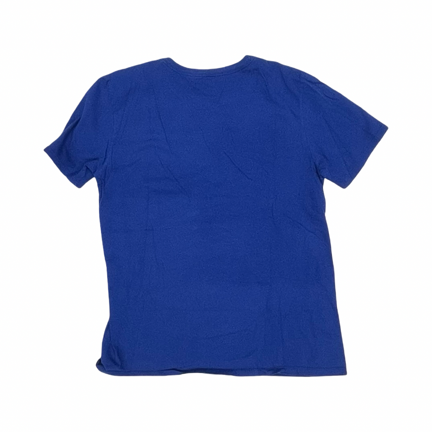 Athletic Top Ss By Nike In Blue, Size:M