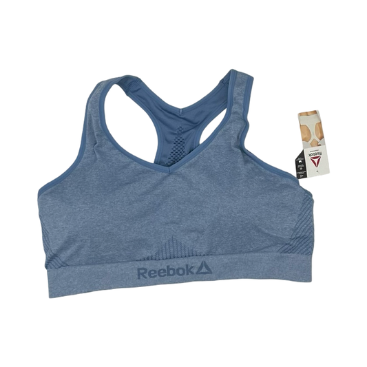 Athletic Bra By Reebok In Blue, Size:3X