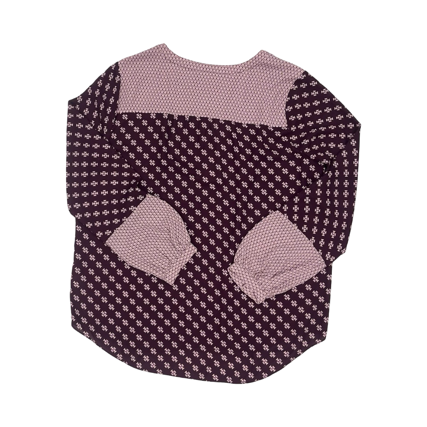 Blouse Ls By Not Your Daughters Jeans In Purple, Size:S