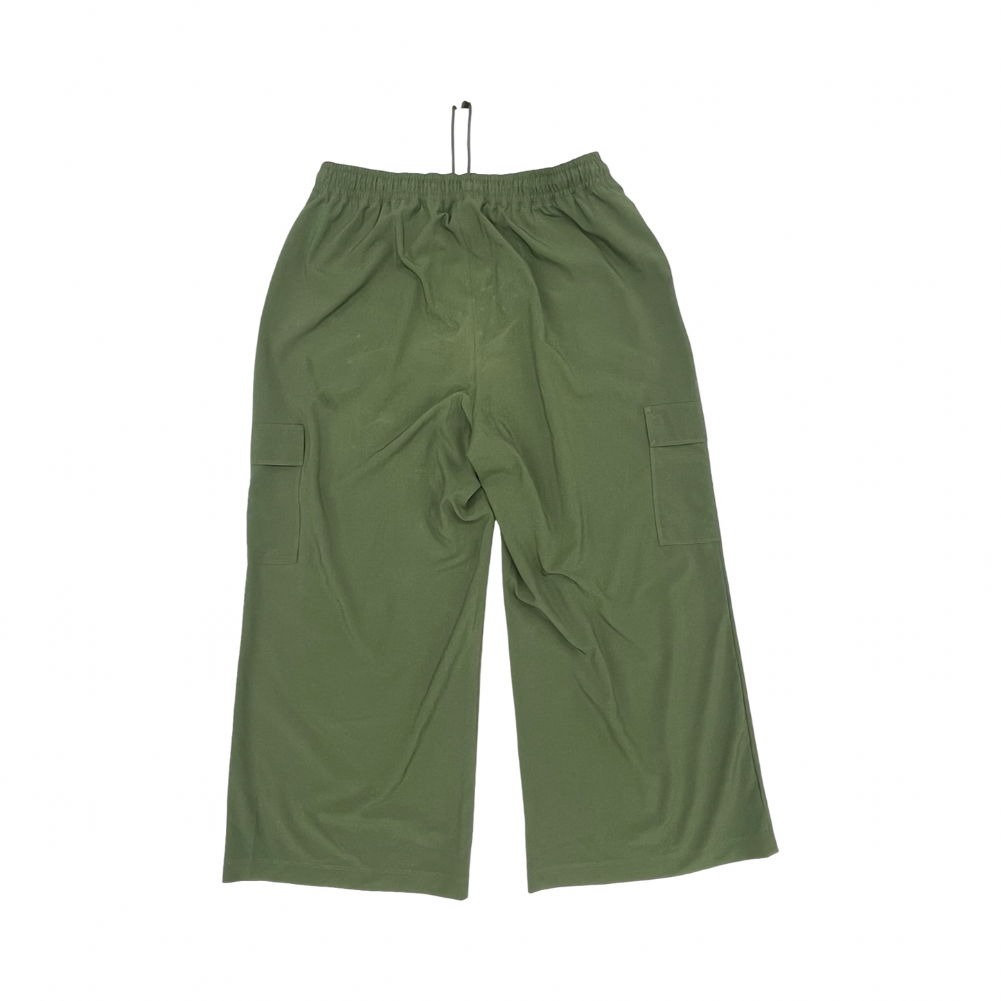 Pants Wide Leg By Livi Active In Green, Size:1X