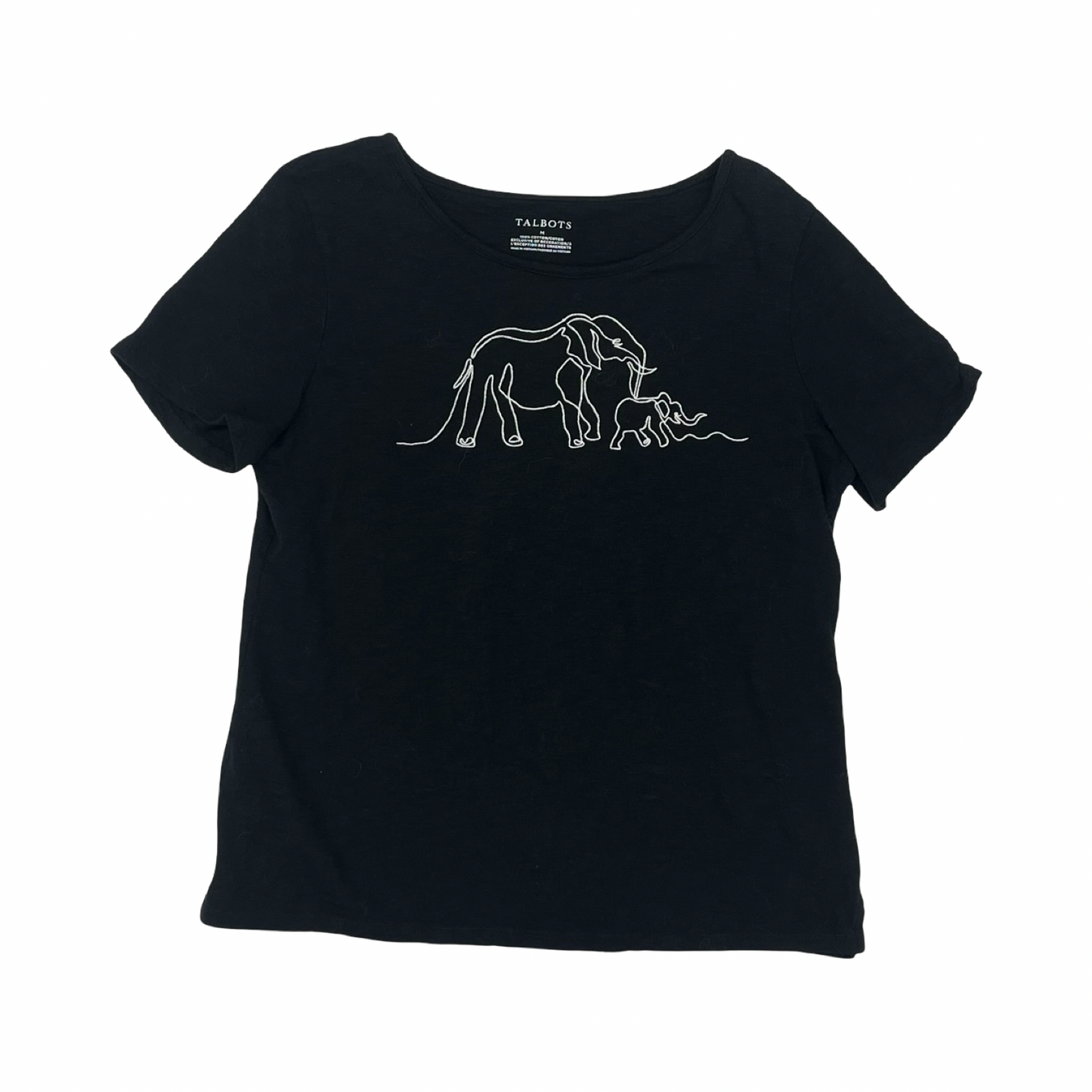 Top Ss By Talbots In Black, Size:M