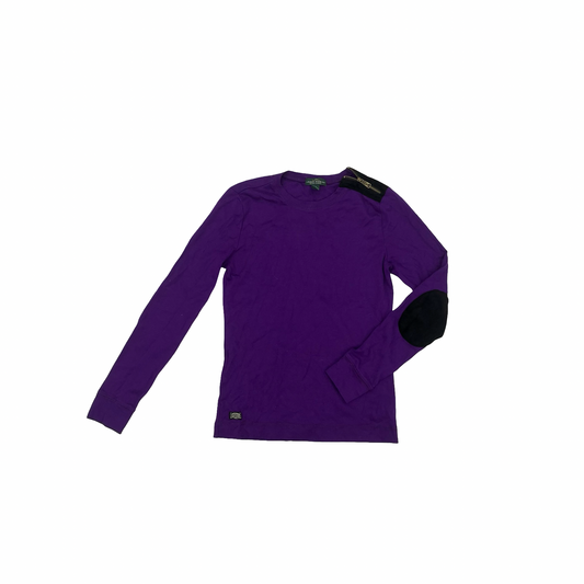 Top Ls By Lauren By Ralph Lauren In Purple, Size:M