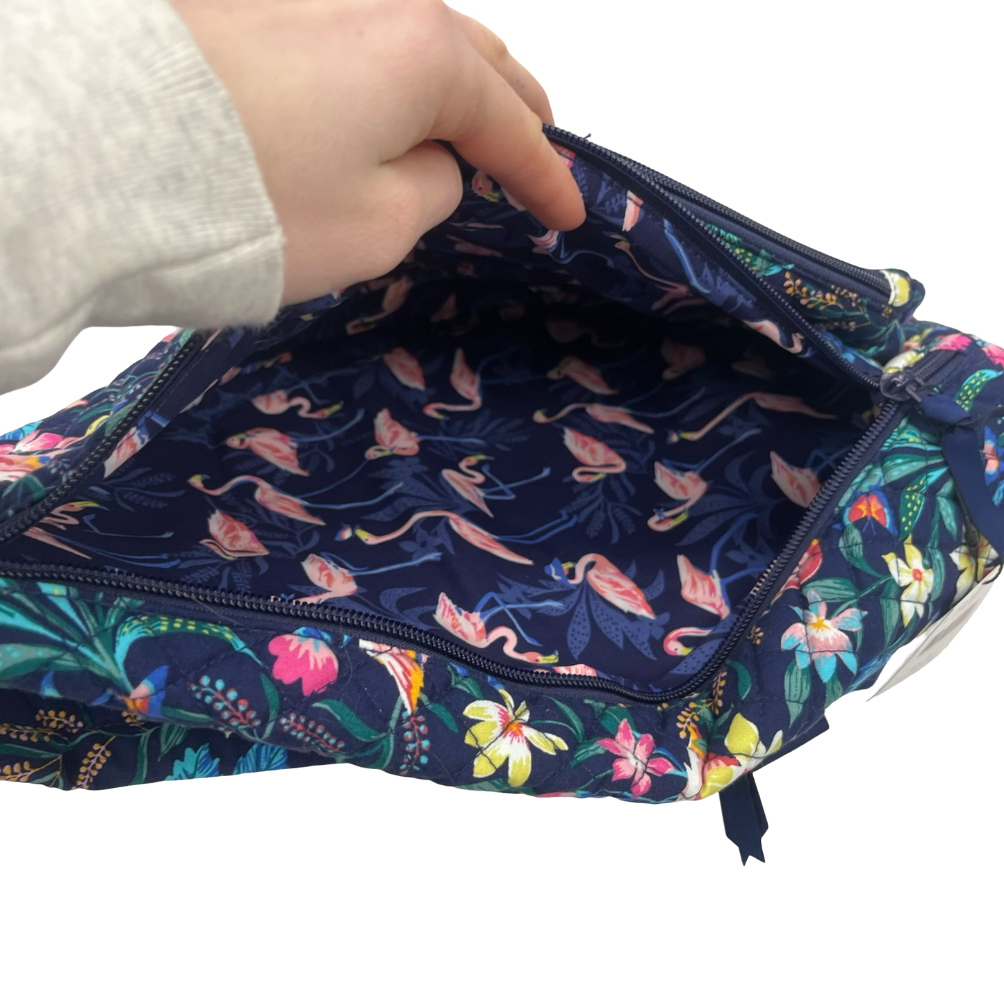 Backpack By Vera Bradley In Floral Print, Size:Medium