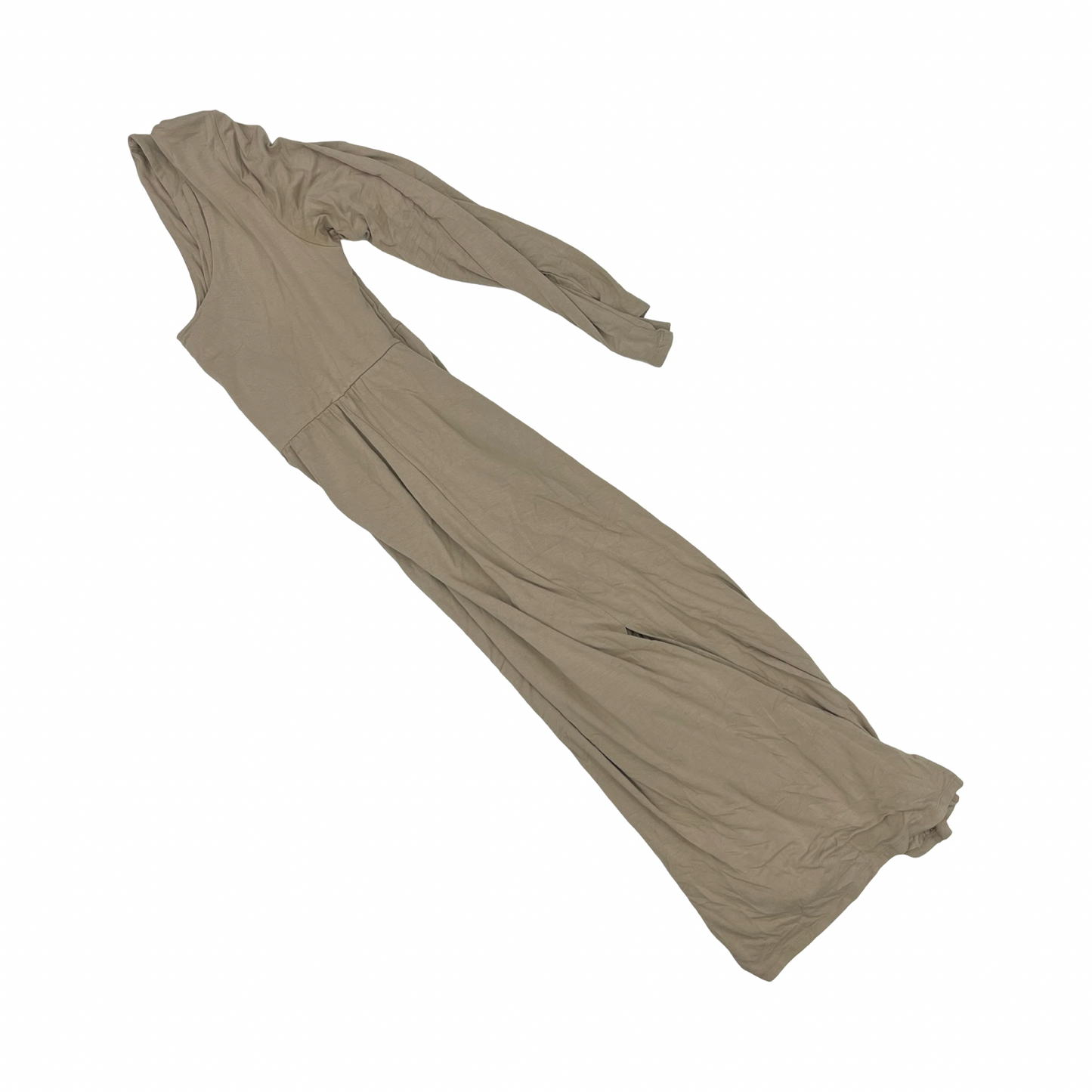 Dress Casual Midi By A New Day In Tan, Size:L