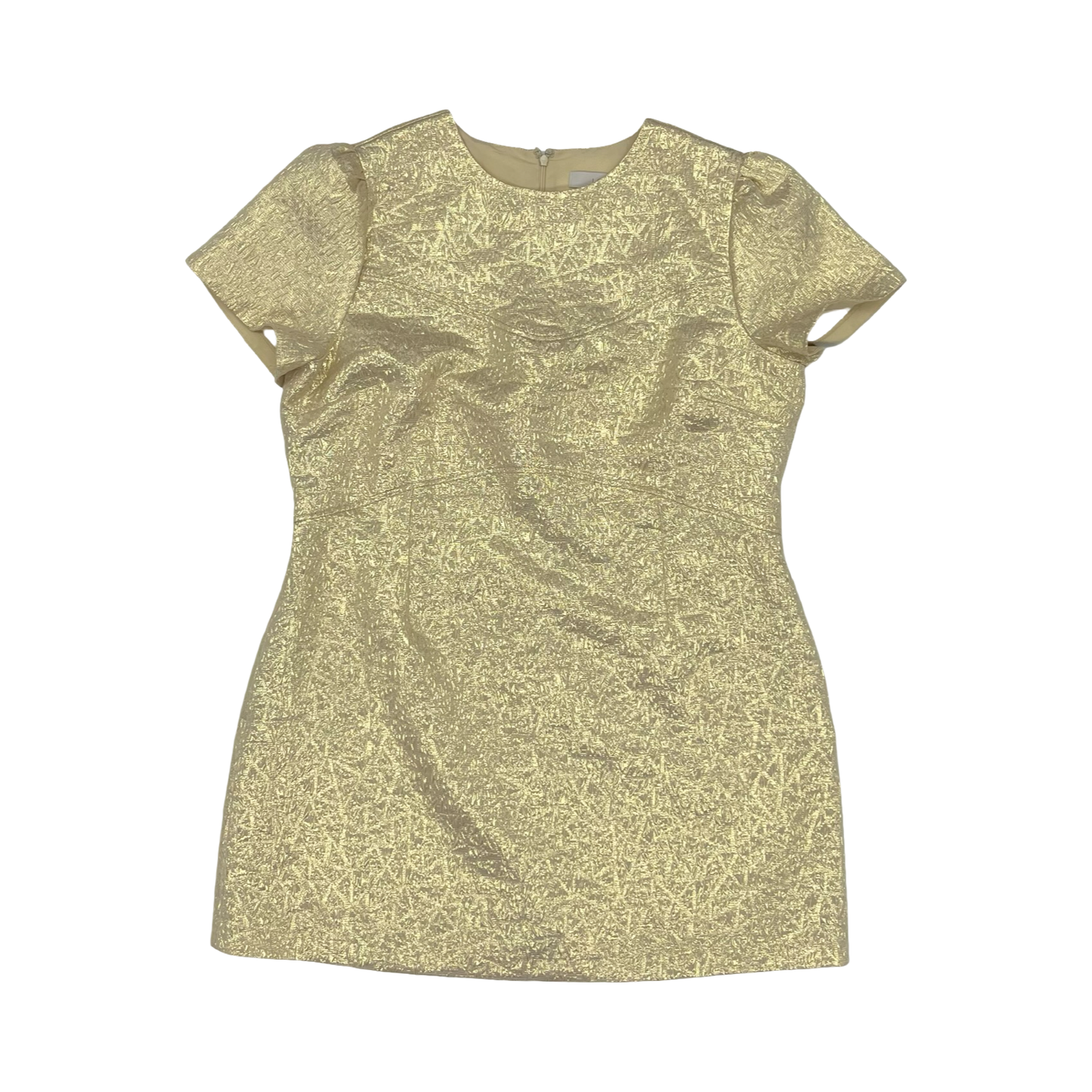 Dress Party Short By Loft In Gold, Size:16