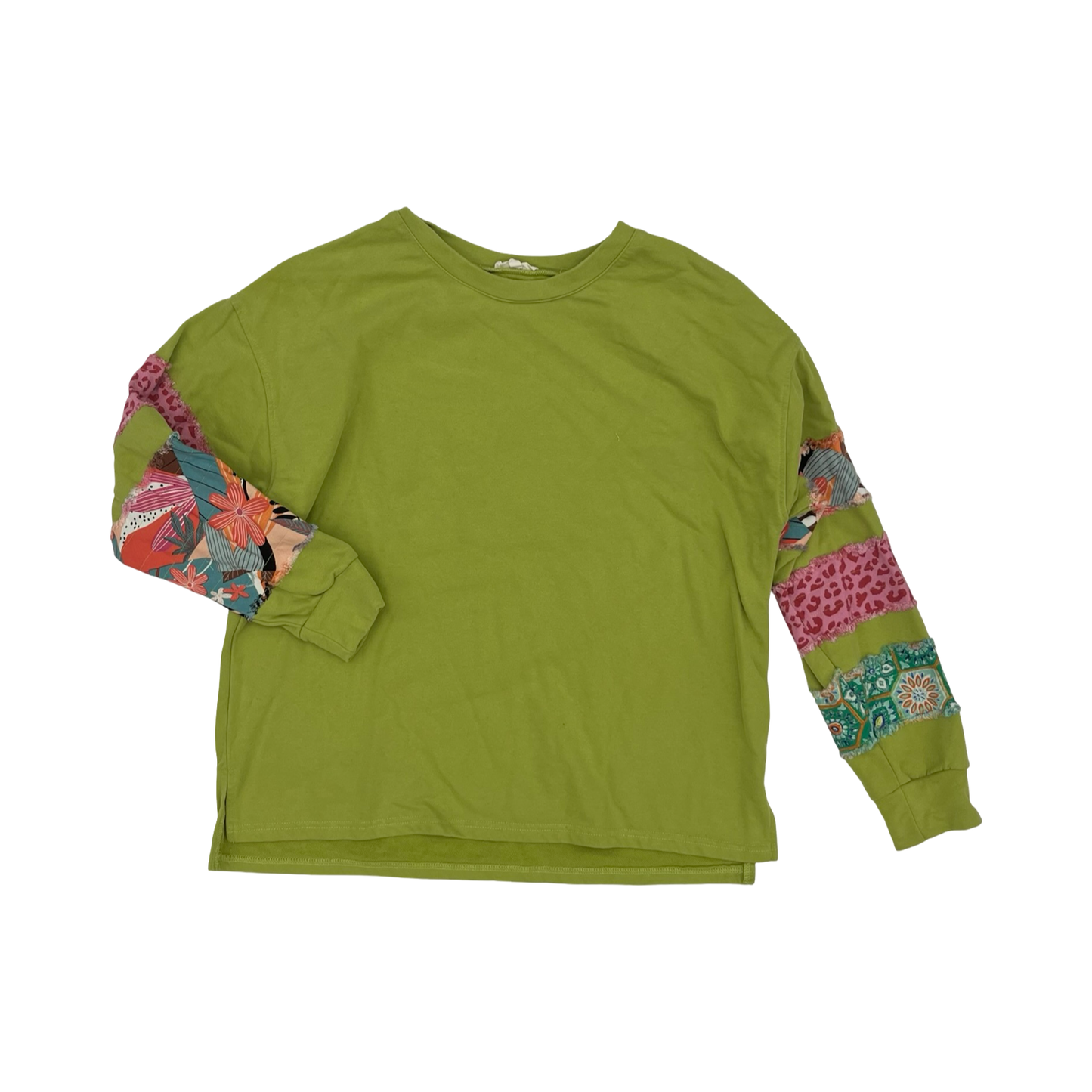 Sweatshirt Crewneck By Easel In Green, Size:S