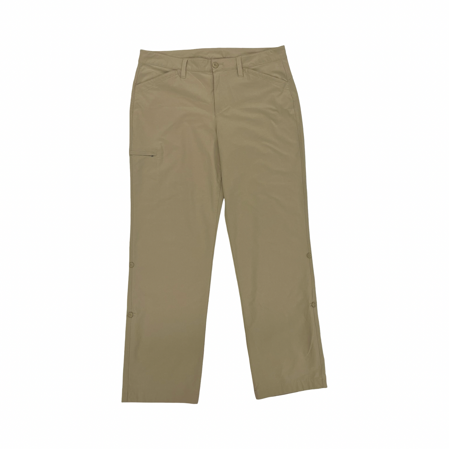 Pants Lounge By Eddie Bauer In Tan, Size:12