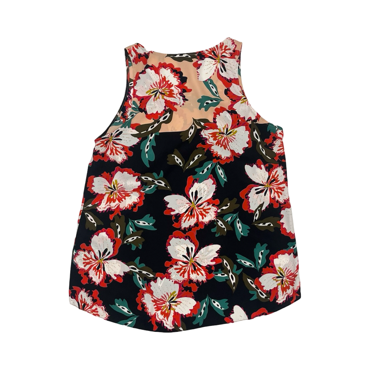 Blouse Sleeveless By Cabi In Floral Print, Size:M