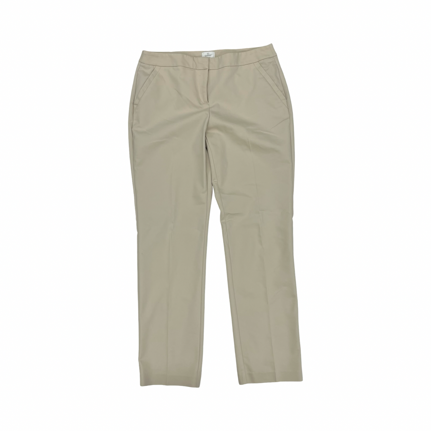Pants Chinos & Khakis By Chicos In Tan, Size:12L