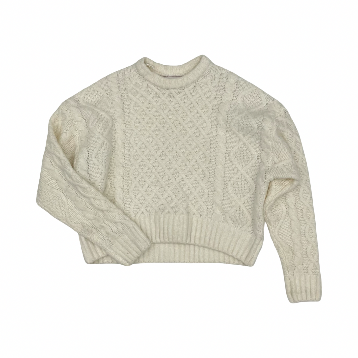 Sweater By Pink Rose In Cream, Size:Xs