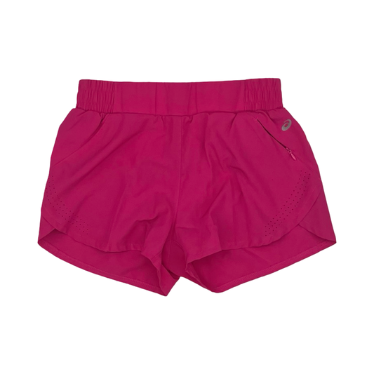 Athletic Shorts By Asics In Pink, Size:Xs