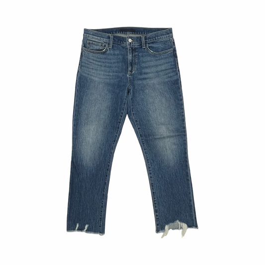 Jeans Straight By Joes Jeans In Blue Denim, Size:10