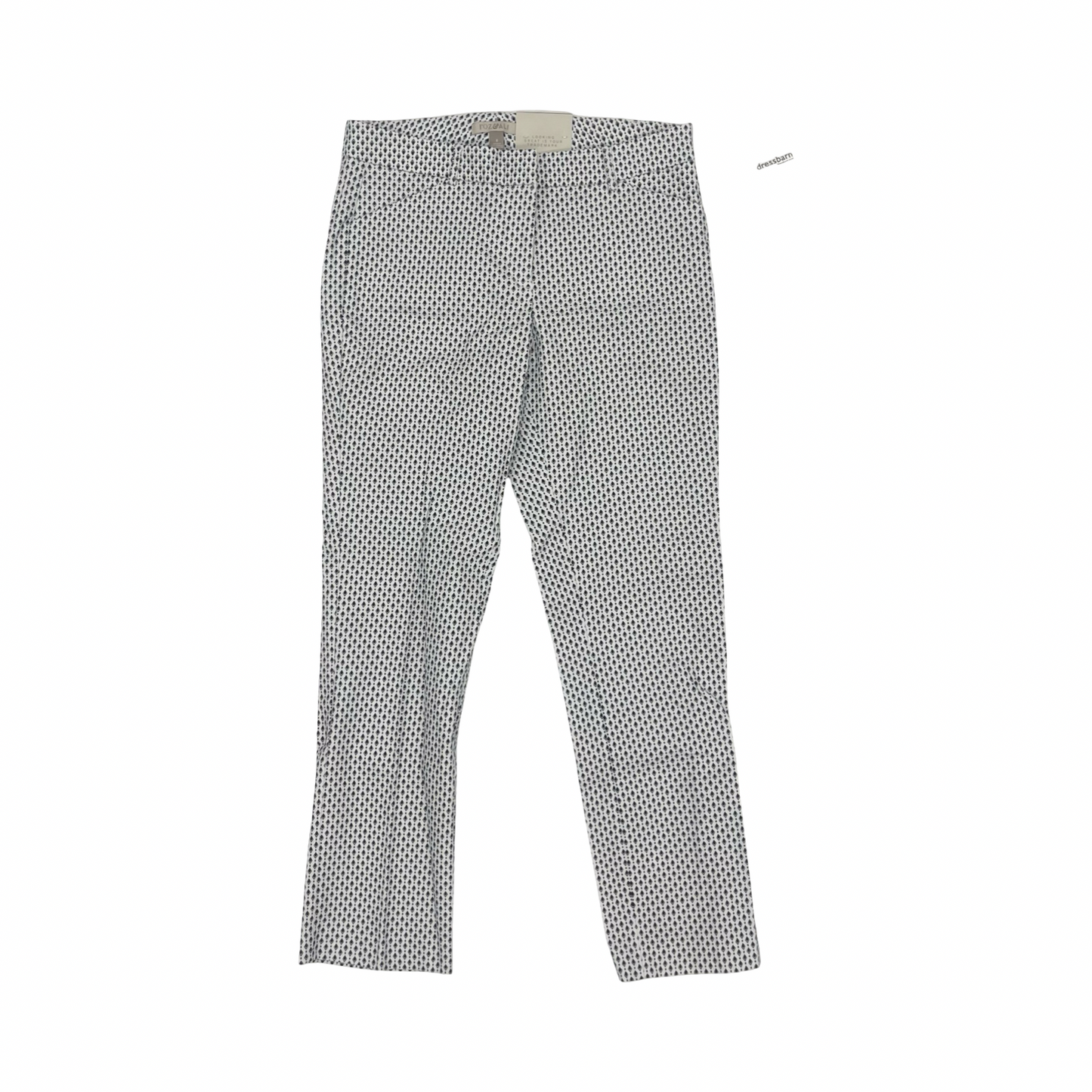 Pants Chinos & Khakis By Roz And Ali In Black & Cream, Size:8
